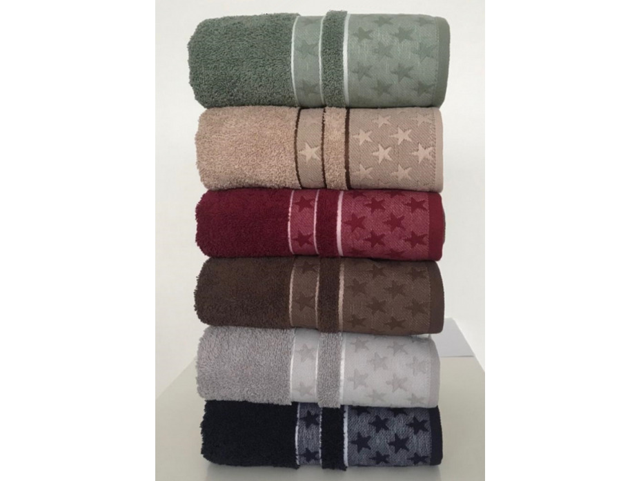 Полотенце H 3124 Star махровое 50*90 / Karven