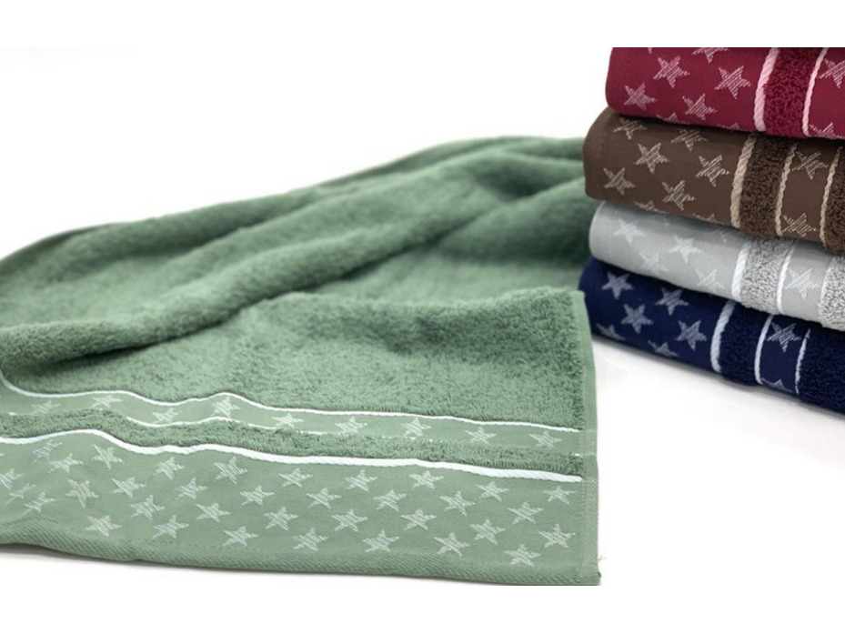 Полотенце H 3124 Star махровое 50*90 / Karven