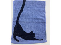 Полотенце 1902009 Кошечка махровое 25*50 / 7-я