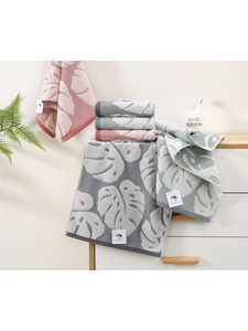 Полотенце 5106203 Монстера махровое 70*140 / 7-я