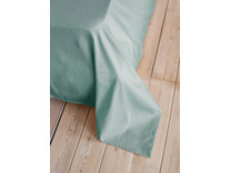 Простыня 213KL-506 мята сатин однотонный 180*260 / Tia