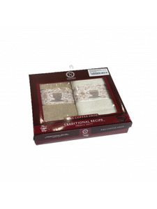 Набор полотенец HM 764 V2 Кофе махровые (30*50, 2 шт) / Karven