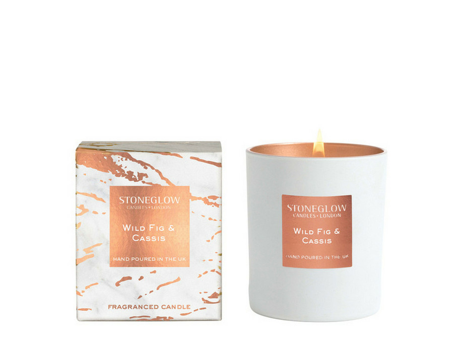 Дикий инжир и кассис, Свеча в стеклянном стакане / Stoneglow