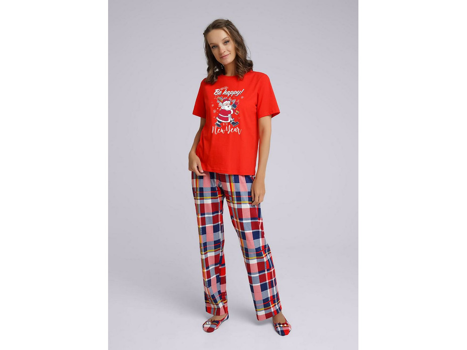 Пижама женская, футболка и брюки LP13-1065/5 / Clever