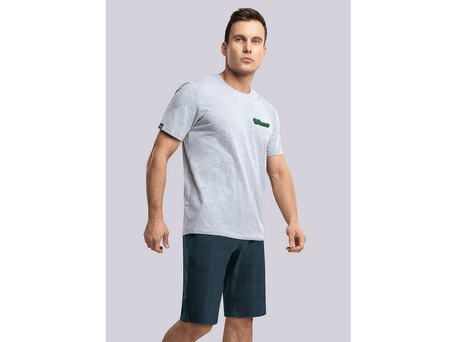 Пижама мужская, футболка и шорты MHP530912/1 / Clever