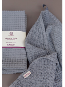 Набор полотенец Happy to cook вафельные (50*70 , 2 шт) / Luxberry