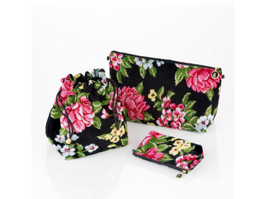 Косметичка Peony bunt шенилл / Feiler