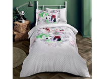 Постельное белье Panda сатин делюкс 1,5 сп / Tivolyo Home Постельное белье Panda сатин делюкс 1,5 сп / Tivolyo Home