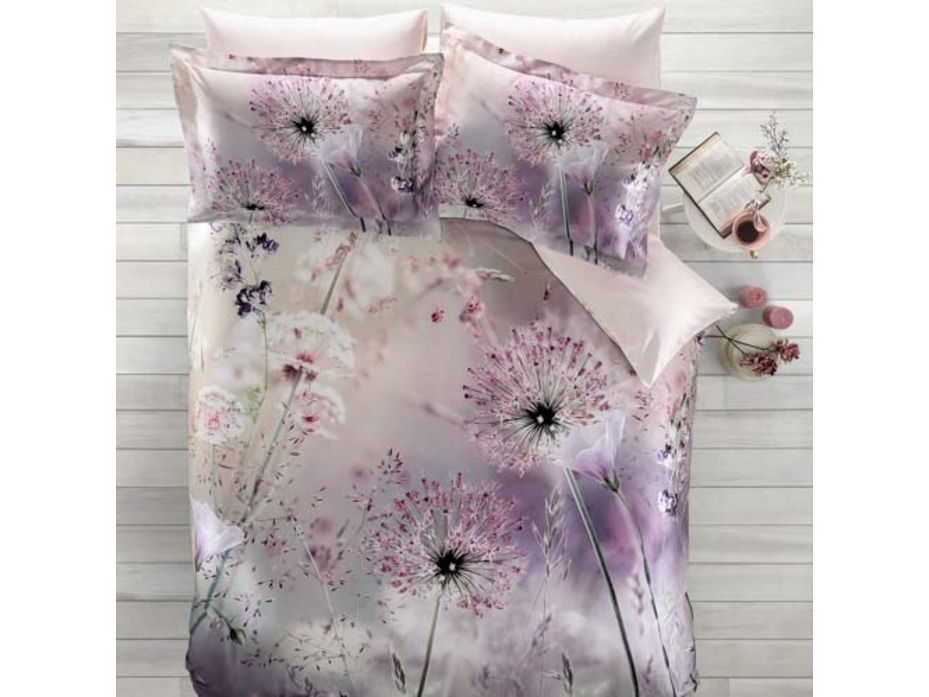 Постельное белье Dandelion сатин deluxe Семейный сп / Тivolyo Home Постельное белье Dandelion сатин deluxe Семейный сп / Тivolyo Home