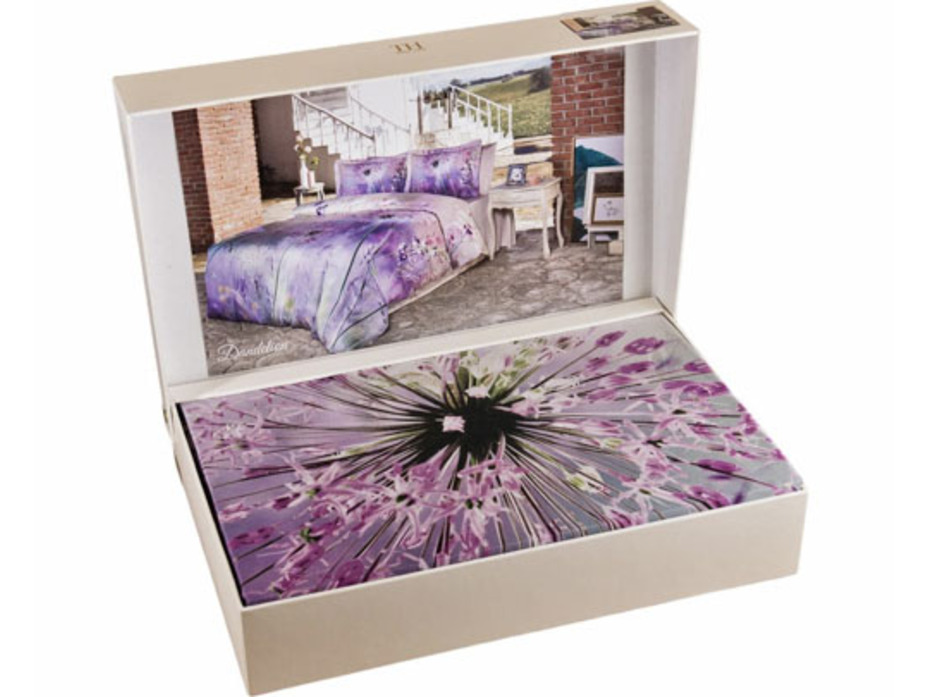 Постельное белье Dandelion сатин deluxe Семейный сп / Тivolyo Home Постельное белье Dandelion сатин deluxe Семейный сп / Тivolyo Home