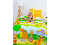 Постельное белье 10205(17) Огородная пора бязь 1,5 сп / Василиса Постельное белье 10205(17) Огородная пора бязь 1,5 сп / Василиса