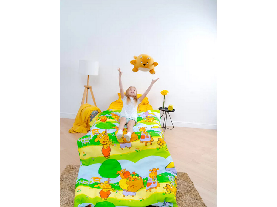 Постельное белье 10205(17) Огородная пора бязь 1,5 сп / Василиса Постельное белье 10205(17) Огородная пора бязь 1,5 сп / Василиса