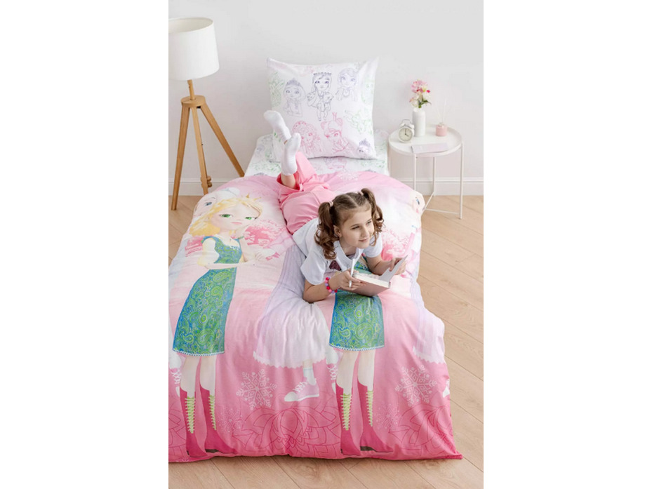 Постельное белье 70988(17) Царевны поплин 1,5 сп / Василиса