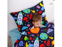 Постельное белье 500085(17) Космос бязь 1,5 сп / Василиса