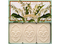 Мыло Lily of Valey с ароматом Ландыша, 125 гр (3 шт) / Saponificio Artigianale Fiorentino Мыло Lily of Valey с ароматом Ландыша, 125 гр (3 шт) / Saponificio Artigianale Fiorentino