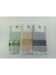 Набор полотенец 8511501 Полосатые махровые (40*60, 2 шт) / 7-я