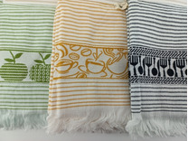 Набор полотенец 8511501 Полосатые махровые (40*60, 2 шт) / 7-я