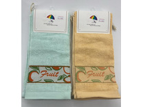 Набор полотенец 8511396 Кофе и фрукты махровые (40*60, 2 шт) / 7-я