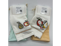 Набор полотенец 8511396 Кофе и фрукты махровые (40*60, 2 шт) / 7-я