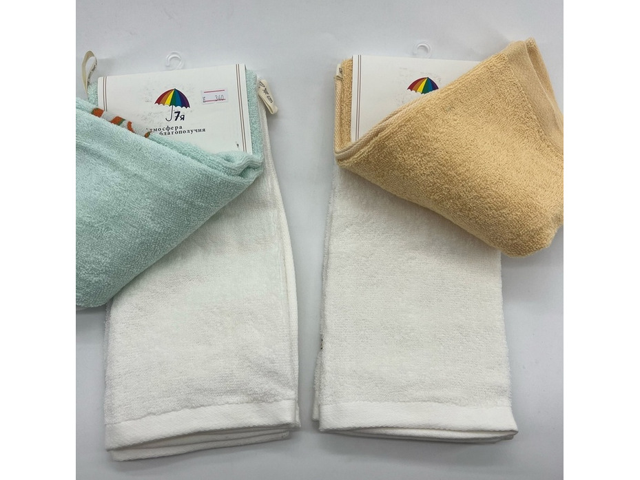 Набор полотенец 8511396 Кофе и фрукты махровые (40*60, 2 шт) / 7-я