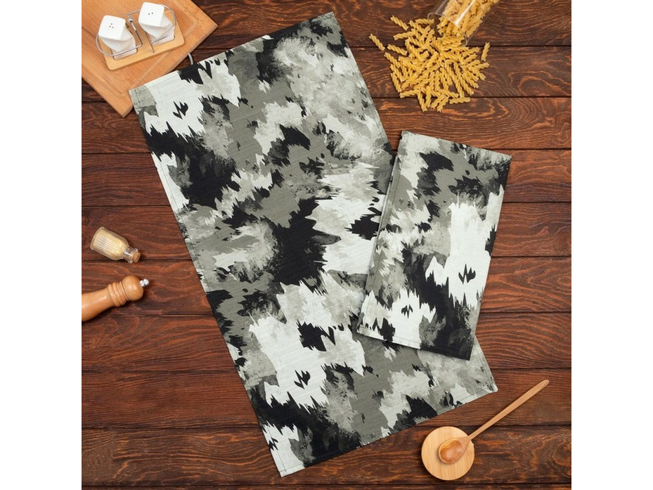 Набор полотенец 6988423 Real hero хлопковые (40*73, 2 шт) / Этель