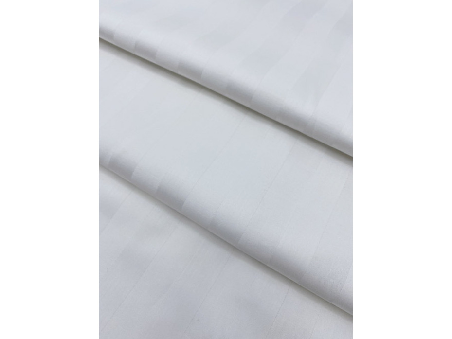 Наволочка сатин страйп полоса 2 см 70*70 / Tia