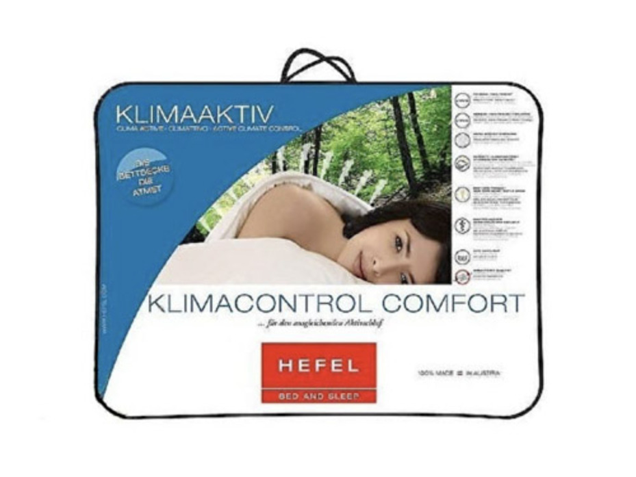 Одеяло легкое KlimaControl Cool SD тенсель 155*215 / Johann Hefel