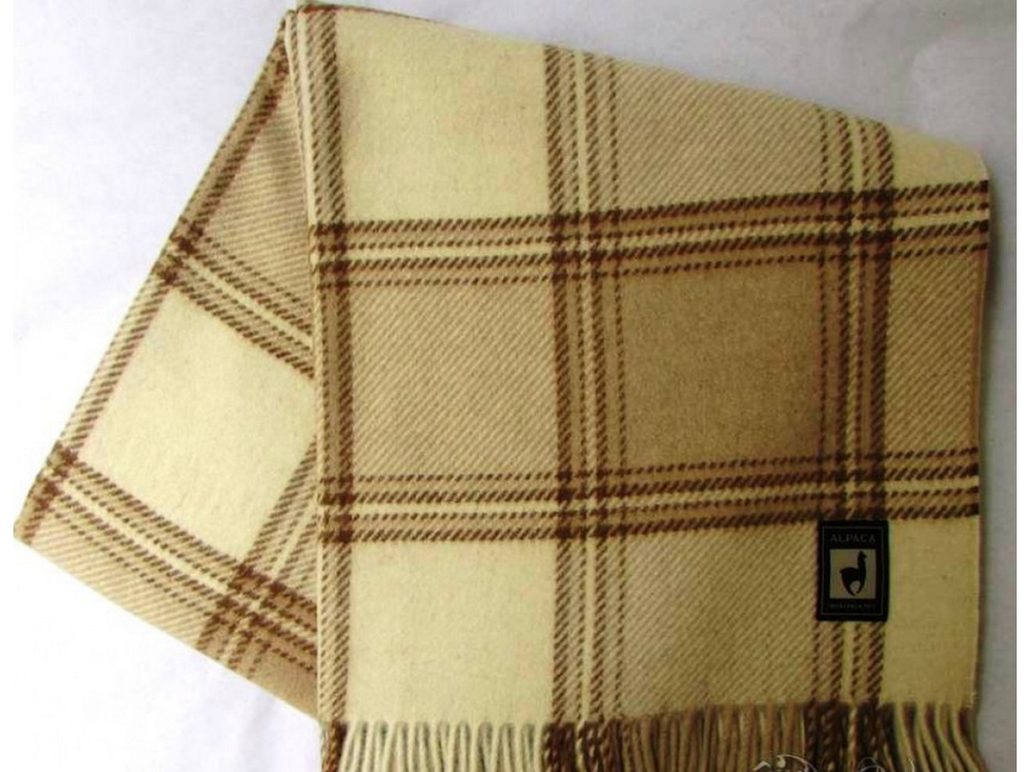 Плед PP-4 шерсть альпака 170*210 / Incalpaca