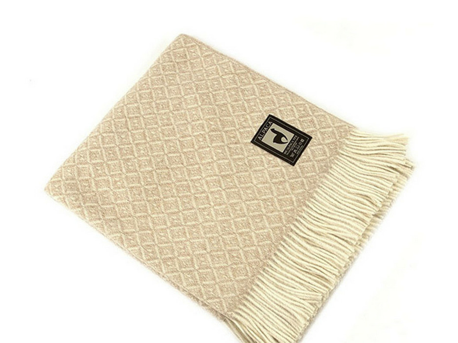 Плед PP-67 шерсть альпака 170*210 / Incalpaca