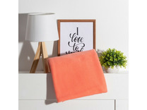 Плед 7584260 коралловый флисовый 130*150 / Экономь и Я