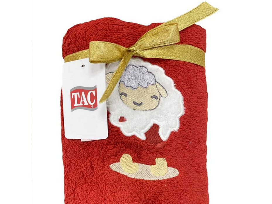 Полотенце Merry Christmas Lamb махровое 50*90 / Tac