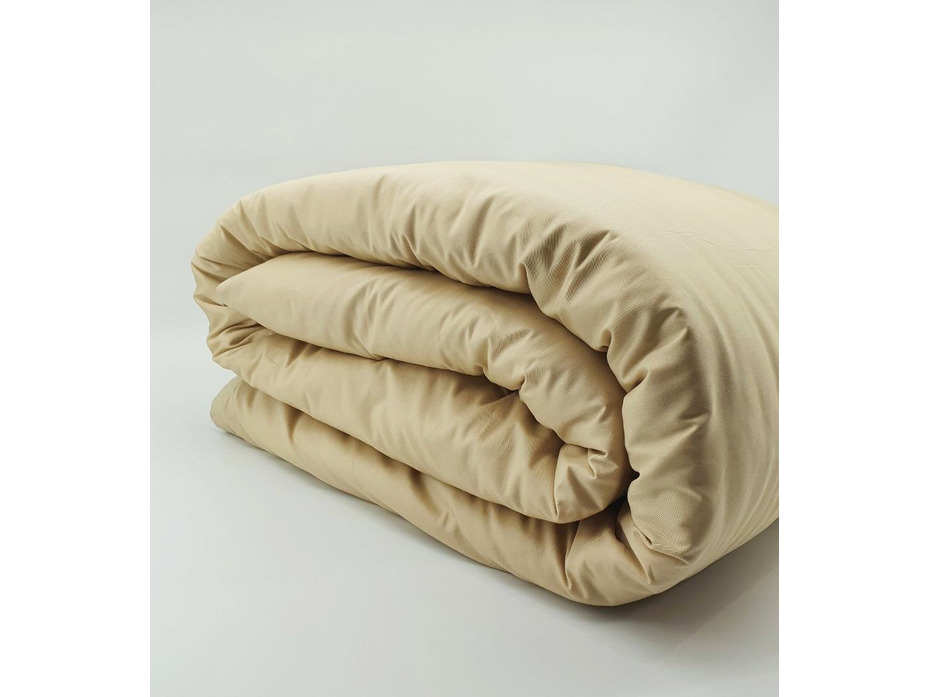 Пододеяльник 213KL-006 крем брюле сатин однотонный 200*220 / Tia Пододеяльник 213KL-006 крем брюле сатин однотонный 200*220 / Tia