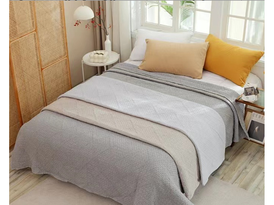 Покрывало 4610271 Мелкий кубик хлопковое 200*230 / 7-я