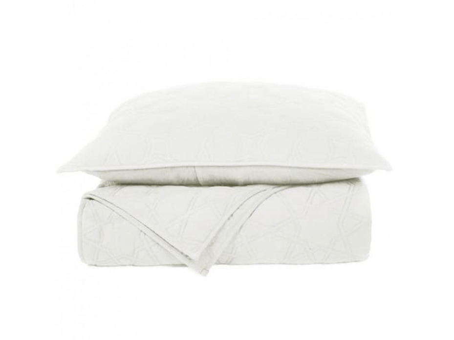 Покрывало с наволочками хлопковое стеганое Shape 240*260, 50*70 (2 шт) / Lappartement Покрывало с наволочками хлопковое стеганое Shape 240*260, 50*70 (2 шт) / Lappartement