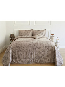 Покрывало с наволочками Helenia жаккардовое 260*270, 50*70 (2шт) / Softcotton