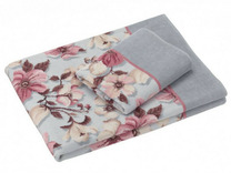 Полотенце Lenz rose silver шенилл 37*50 / Feiler