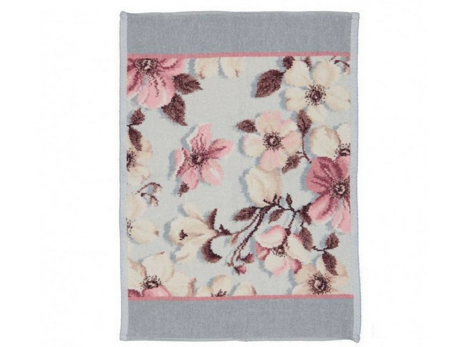 Полотенце Lenz rose silver шенилл 37*50 / Feiler