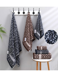 Полотенце 1905295 Геометрия махровое 50*90 / 7-я