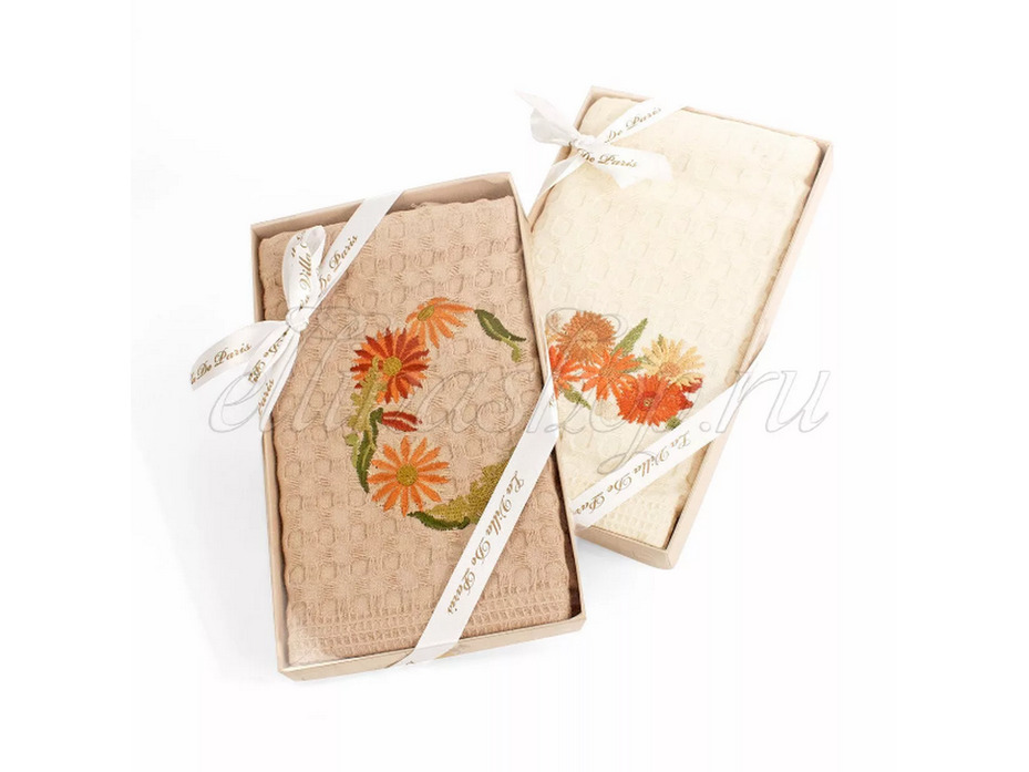 Полотенце Di papatya desen вафельное 50*70 / La Villa