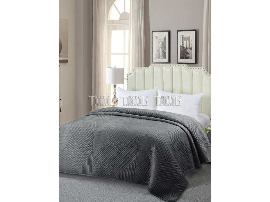 Покрывало Romance XH V3 велюровое 150*200 / ТД Текстиль