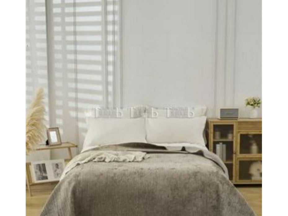 Покрывало Joy JH-01 Romance велюровое стеганое 220*240 / ТД Текстиль