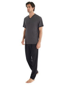 Пижама мужская, футболка, брюки и шорты BS40701 Wellness / BlackSpade