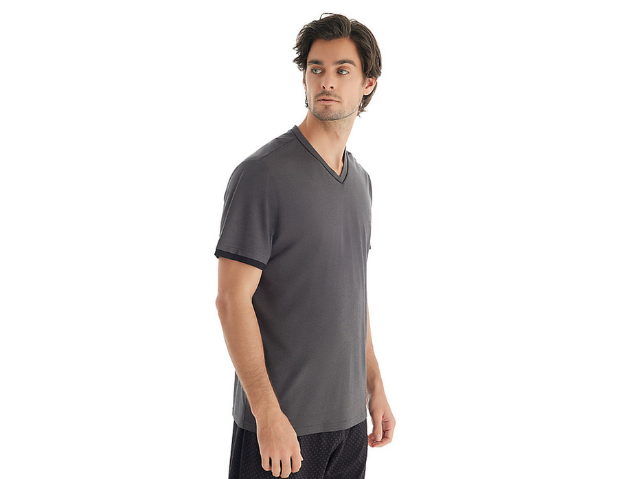 Пижама мужская, футболка, брюки и шорты BS40701 Wellness / BlackSpade