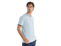 Пижама мужская, футболка и шорты BS40713 Coral Reef / BlackSpade