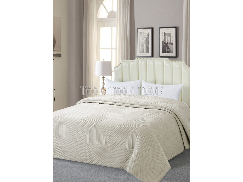 Покрывало XH V3 велюровое стеганное 200*220 / ТД Текстиль Покрывало XH V3 велюровое стеганное 200*220 / ТД Текстиль