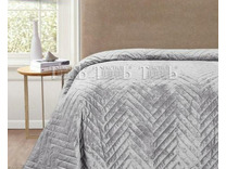 Покрывало Romance XH VB4 велюровое стеганое 220*240 / ТД Текстиль Покрывало Romance XH VB4 велюровое стеганое 220*240 / ТД Текстиль