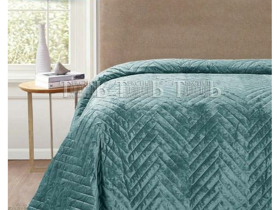 Покрывало Romance XH VB4 велюровое стеганое 220*240 / ТД Текстиль Покрывало Romance XH VB4 велюровое стеганое 220*240 / ТД Текстиль