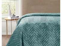 Покрывало Romance XH VB4 велюровое стеганое 220*240 / ТД Текстиль Покрывало Romance XH VB4 велюровое стеганое 220*240 / ТД Текстиль