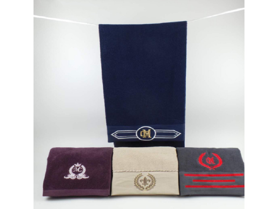 Полотенце 1706172 Мужское махровое 70*140 / 7-я