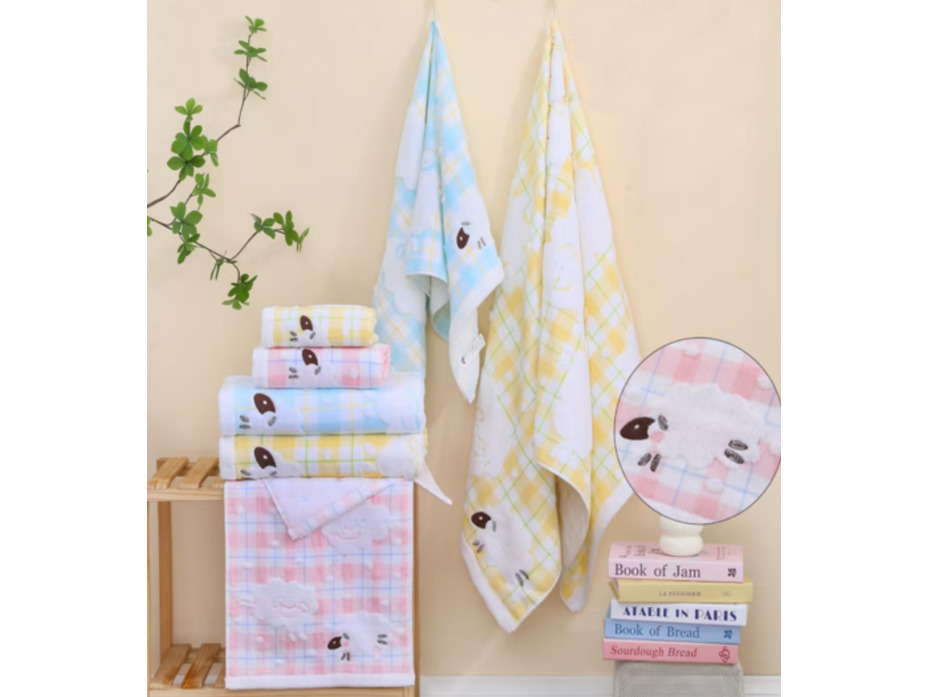 Полотенце 2205596 Барашек махровое 50*90 / 7-я